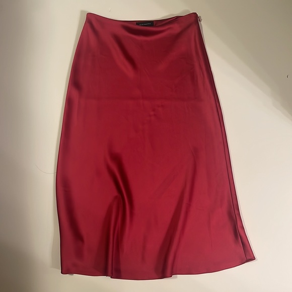 Club Monaco Satin Skirt - Picture 1 of 4